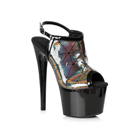 

709-ZION 7 Holographic Sandal