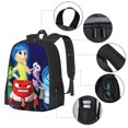 thumbnail image 2 of Yiaed inside out 2 Pattern Carry on Backpack,16.5x12.5x5.5 Personal Item Bag Carry On Backpack Water Resistant Lightweight Daypack, 2 of 6