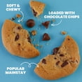thumbnail image 5 of Cheryl’s Cookies Classic Chocolate Chip Cookies 120ct Case, Soft & Chewy, Individually Wrapped, Fresh-Baked Quality, Kosher,  Bulk Value Gift Pack, Snack, Treats, Desserts, Party Favor, 5 of 7
