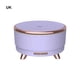 thumbnail image 5 of Humidificador de aire ultrasónico Matsuzay 500ml difusor de aromaterapia gran capacidad grano de madera Flor Purpura, 5 of 6