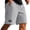 14# White, variant on Mens Waffle Corduroy Shorts Elastic Waist Drawstring Casual Texture Lightweight Short Summer Beach Pants with Pockets Army Green M