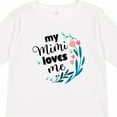 thumbnail image 4 of Inktastic My Mimi Loves Me Girl Girls Long Sleeve Toddler T-Shirt, 4 of 5