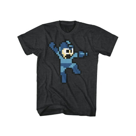 Mega Man Jumpman Video Game Pixel Robot Android Rockman Adult T-Shirt (Best Rpg App Games For Android)