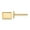 State - Colorado, variant on Diamond2Deal 14k Yellow Gold Washington State Earrings for Women (L- 0.2 in, W-0.35 in)