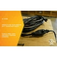 thumbnail image 3 of Woods 990261 16/3 15' Black SJTW General Purpose Extension Cord, 3 of 6