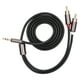 thumbnail image 1 of Cable auxiliar Jack, funcionamiento suave del cable auxiliar del cable de audio de alta calidad de 3,5 mm de 1 m, 1 of 8