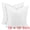White, variant on Unique Bargains 2Pcs Pleated Textured Throw Pillow Covers Couch Cushion Cases White 18" x 18"