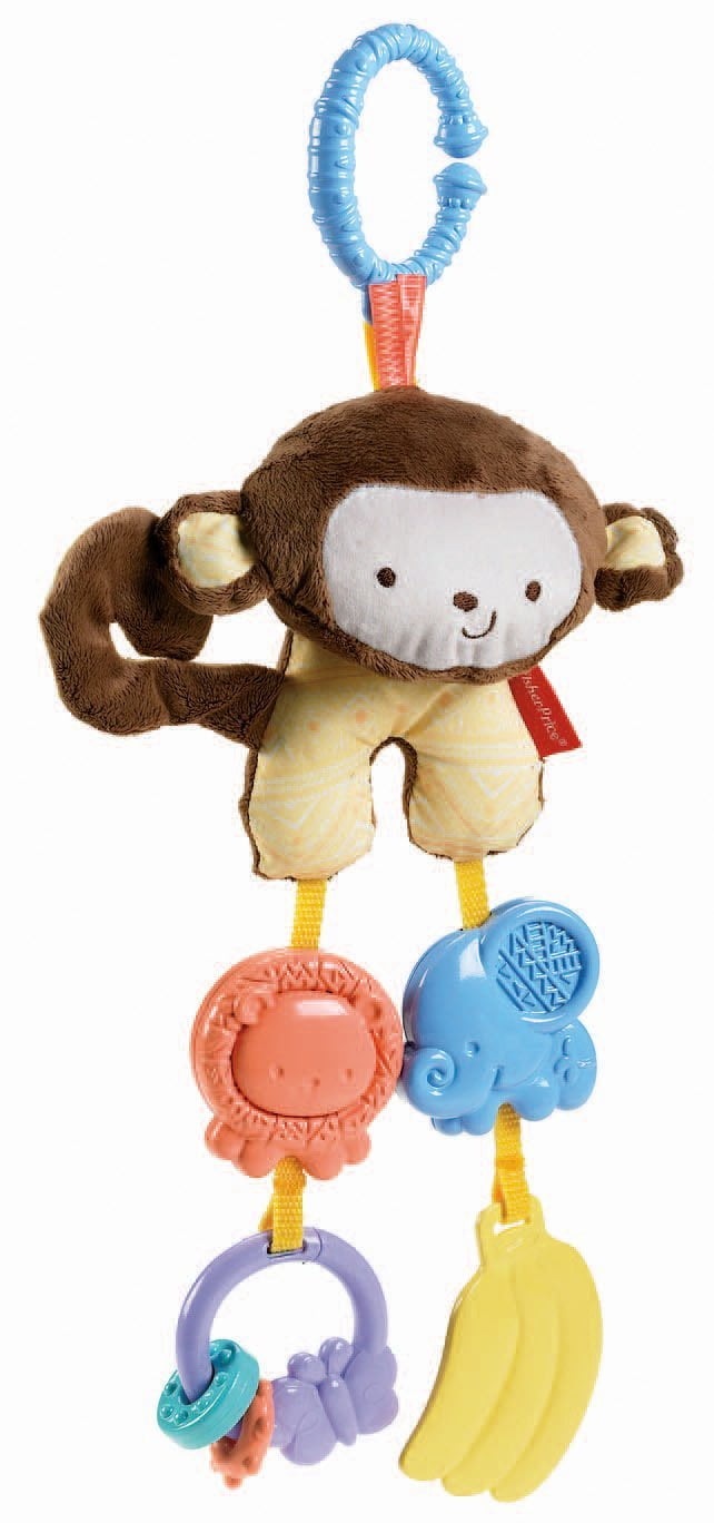 fisher price monkey rattle