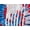 American Flag Tie Dye, variant on Men's Big & Tall Tie-Dye Graphic Tee