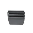thumbnail image 6 of CosmoLiving by Cosmopolitan 20", 18", 16"W Indoor Outdoor Gray Metal Planter (3 Count), 6 of 10
