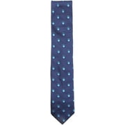 Altea Milano Men's Navy / Blue Owl Pattern Silk Neck Tie Necktie - One Size