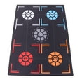 thumbnail image 3 of Basketball Footstep Training Mat, Non Slip Thickened Point Reminders 3mm Rubber Basketball Dribbling Training Blanket Black Silent  For Home, 3 of 8