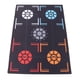 thumbnail image 1 of Basketball Footstep Training Mat, Non Slip Basketball Dribbling Training Blanket Silent Black Enlarged Point Reminders 3mm For Home ANGGREK Otros, 1 of 8