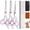 Pink, variant on DSOOLO Dog Grooming Scissors Kit 4 in 1 Professional Pet Shears with Safety Round Tips for Dogs Cats,Blue