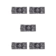 thumbnail image 3 of Minnieouse Diadema de ganchillo Estampado de leopardo floral Deportes Tie-dye Banda para el sudor Diademas Accesorios para el peinado del cabello Type2 NO2, 3 of 6