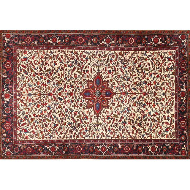 Ahgly Company Machine Washable Indoor Rectangle Traditional Light French Beige Brown Area Rugs, 2' x 3'