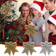 thumbnail image 1 of Fiudx Decoraciones Navideñas Interiores Decoración Para Árbol De Navidad, Artículos Para Colgar, Escaparate, Disposición De Escena, Accesorios, Decoraciones Navideñas, Lazos, 1 of 5