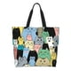 thumbnail image 1 of Disketp Different Cats Bolsa Tote Estampada para Mujer, Bolso de Hombro y de Mano para Compras y Viajes, 1 of 8