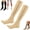 Beige, variant on Zippra Zipper Compression Socks for Men, Zippra Medical Compression Socks 15-20mmHg Easy On/Off with Zipper, Graduated Support, Breathable Nylon-Spandex for Travel, Running, & Daily Wear(XXL)