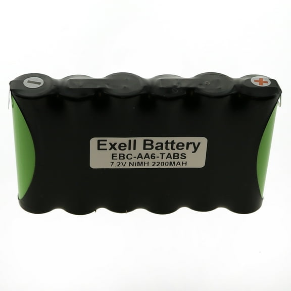 Exell 7.2V Custom NiMH 2200mAh Battery Pack with Tabs