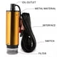 thumbnail image 4 of Bomba de aceite sumergible eléctrica de 12 V/24 V CC, portátil, de acero inoxidable, para transferencia de agua, aceite y diésel., 4 of 11