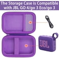 thumbnail image 3 of Hard Carrying Case for Go 4 Go3 Go 3 Eco Waterproof Ultra Portable Bluetooth Speaker (Purple Case), 3 of 4