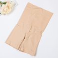 thumbnail image 4 of Peichun High Waist Tummy Control Safety Shorts for Women Pure Color Postpartum Lifting Panties Lightweight Seamless Breathable Comfort Corset Shaperwear Pants Beige XS/S, 4 of 5