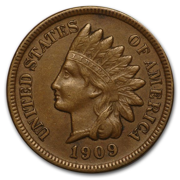 1909-S Indian Head Cent XF