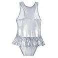 thumbnail image 2 of Disney Store Elsa Frozen Shimmering Silver Swimsuit, (Girl's), 2 of 3