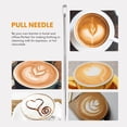 thumbnail image 5 of Milk Frothing Pitcher 350Ml (12Oz)Steaming Pitchers Stainless Steel Milk Coffee Cappuccino Latte Art, 5 of 5
