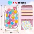 thumbnail image 2 of Tarro de recompensa Vinatimes, 70 fichas magnéticas, para que los niños aprendan a ir al baño, 2 of 6