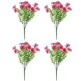 thumbnail image 1 of EIMELI Flower Arrangements 4Pcs Indoor Decor Realistic Fancy Eucalyptus Artificial Plants, 1 of 5