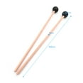 thumbnail image 2 of Professional Pair of Xylophone Marimba Mallet Drumsticks - Percussion Parts with 365mm Length, 2 of 7