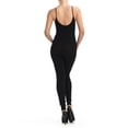 thumbnail image 2 of JJJ Women Catsuit Cotton Spaghetti Strapped Yoga Bodysuit Jumpsuit Reg/Plus Size, 2 of 3