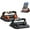 Black+Orange#1, variant on Car Phone Holder 360 Degree Rotation, 360 Dashboard Phone Holder, Horizontal and Vertical Screen Adjustment Angle, Suitable for Car Navigation in-Car Dashboard(2 pcs Black)