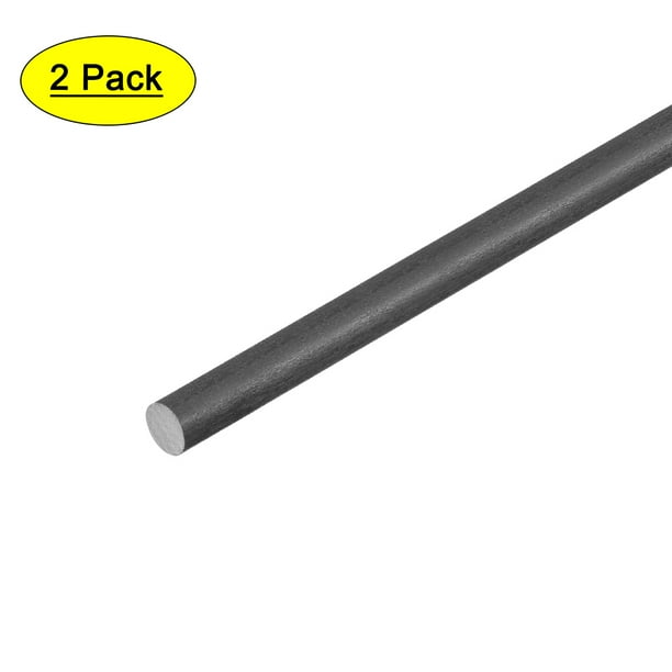 Carbon Fiber Rod 3 5mm 500mm 19 6inch Length For Rc Airplane Matte Pole 2pcs Walmart Com