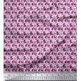 thumbnail image 1 of Soimoi Poly Georgette Fabric Flower Artistic Print Fabric by The Yard 42 Inch Wide, 1 of 3