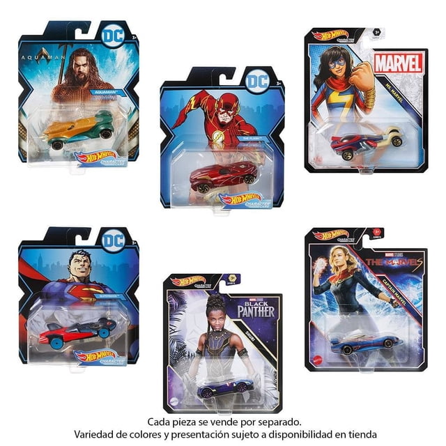 Vehículo de Juguete Hot Wheels Character Cars Blockbuster Varios Modelos 1 Pieza