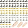 thumbnail image 1 of 600 remaches cuadrados para decoración de uñas, 3 colores, remaches metálicos estilo punk, mini pegatinas 3D para decoración de uñas., 1 of 5