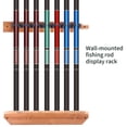 thumbnail image 6 of Vertical Fishing Rod Rack Wall Stand Holds 7/10 Rods Garage Storage for Poles, 6 of 8