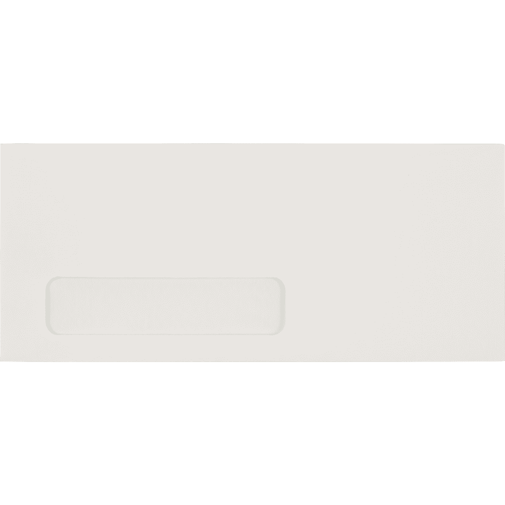 LUXPaper #10 Window Envelopes, 4 1/8 x 9 1/2, White, 1000/Pack