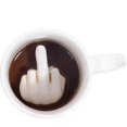 thumbnail image 2 of Up Yours Mug Finger Funny Ceramic Cup - Hilarious Novelty Rude Gift For That Special Someone!, 2 of 2