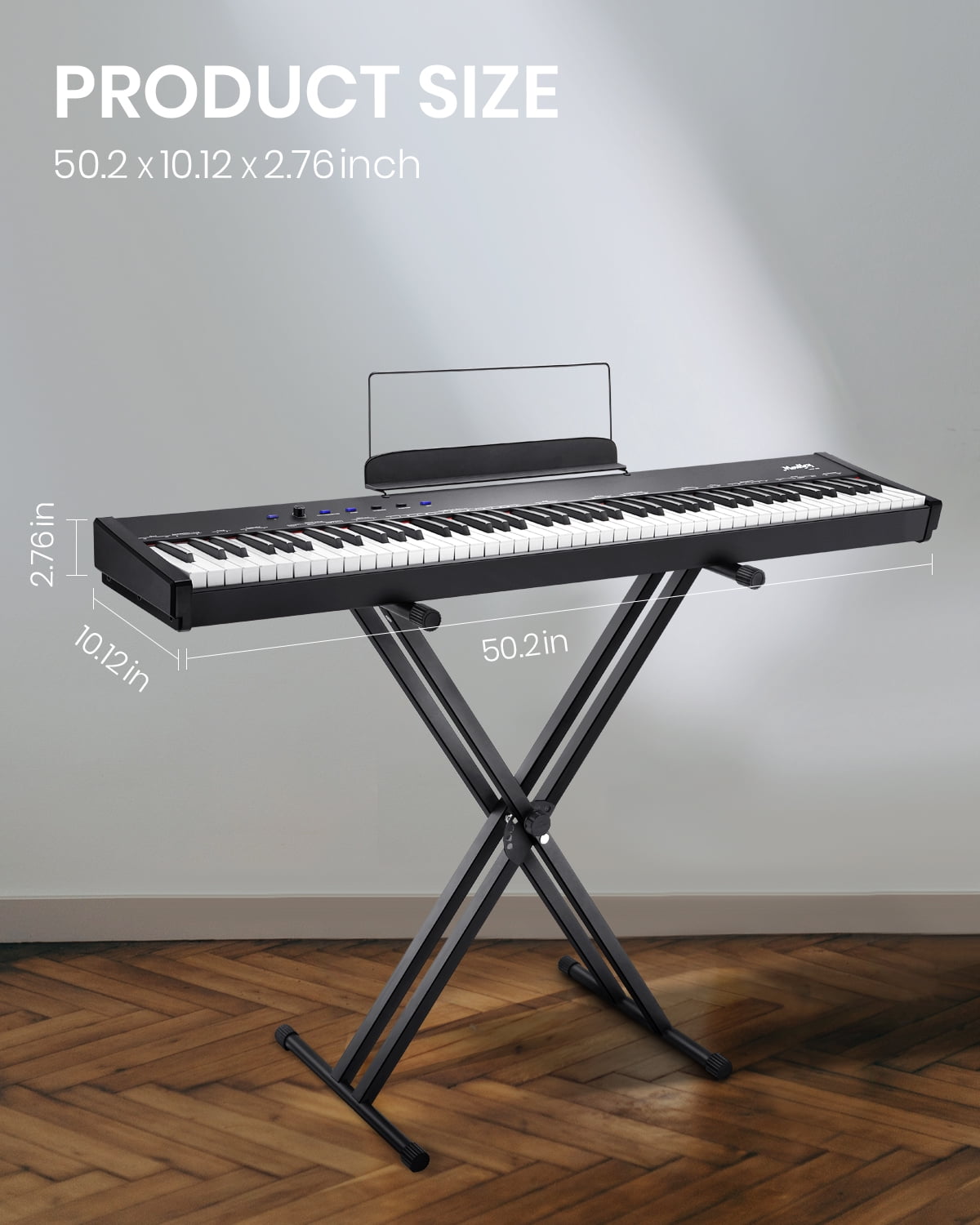 Moukey 88 Key Full-Size Keyboard Piano