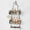 Black-3 Tier-Large, variant on Bathroom Shower Caddy Hanging - 3 Tier Rustproof Over Shower Head Organizer, No Drilling Bathroom Shelf with 16 Hooks & Soap Holder, Anti-Swing Rack for Shampoo,Sponge,Towel, Black, Medium