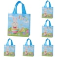 thumbnail image 3 of CoreLiving Pack of 5 Easter Treat Bags Non-Woven with Handle, Reusable Bunny Rabbit Design Small Gift Bags, Cute Goodie Bags for Party Favors, Easter Bulk, 3 of 8