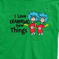 thumbnail image 3 of The Cat in the Hat - I Love Learning Things - Men's Short Sleeve Graphic T-Shirt, 3 of 5