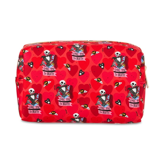 Disney The Nightmare Before Christmas Cosmetic Bag Red