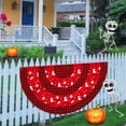thumbnail image 5 of NSESSHome Merry Christmas Fan Flag Santa Claus Patch Bunting Flag Christmas Snowman Half Fan Banner Xmas Party Decoration, 5 of 5