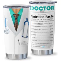 Doctor Gifts Tumbler 20oz, Doctor Gifts for Men Women, Birthday Gifts for Doctors - Gift for Doctor Coworker, Obgyn Gifts for Doctors, Best Doctor Gifts, Eye Doctor Gifts,Doctor Day Gift Mug
