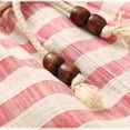 thumbnail image 5 of Gamivast Plus Size Linen Shorts for Men Striped High Waisted Lightweight Elastic Waist Shorts with Pockets Relaxed Fit Drawstring Lounge Bermuda Beach Shorts Vacation Casual Summer Bottoms Red XXXL, 5 of 7